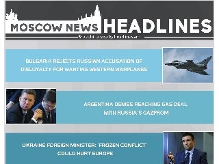 MOSCOW NEWS - OCTOBER 9, 2014