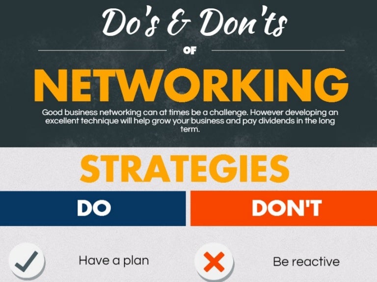 Networking infographic