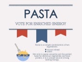 Pasta: Vote for Enriched Energy