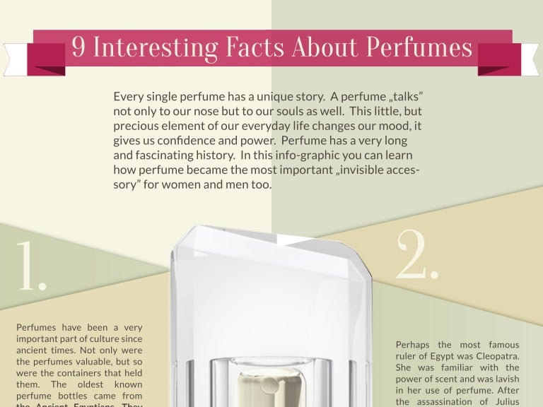 9 Interesting Facts About Perfumes