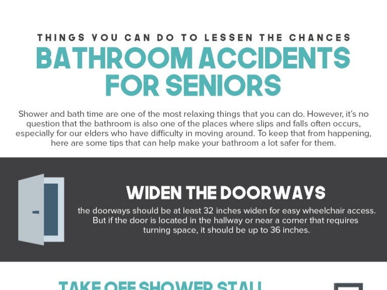 Things You Can Do To Lessen The Chances Of Bathroom Accidents For Sen…