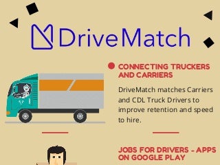 New Jobs For Drivers - DriveMatch - Pleasant USA