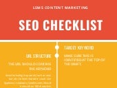 Content Marketing Master SEO Checklist 