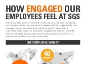 SGS 2017 Employee Engagement Survey Results