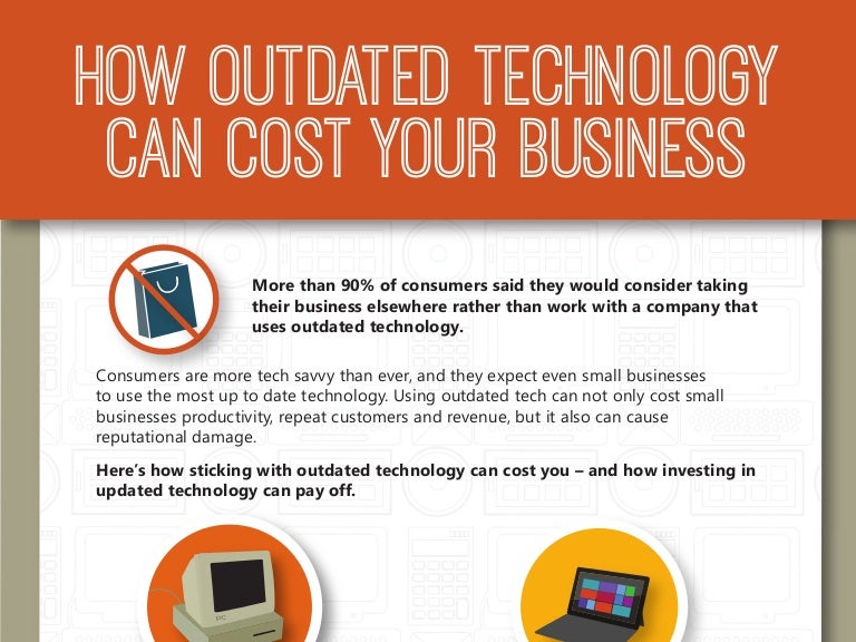 How Outdated Technology Can Cost Your Business [Infographic]