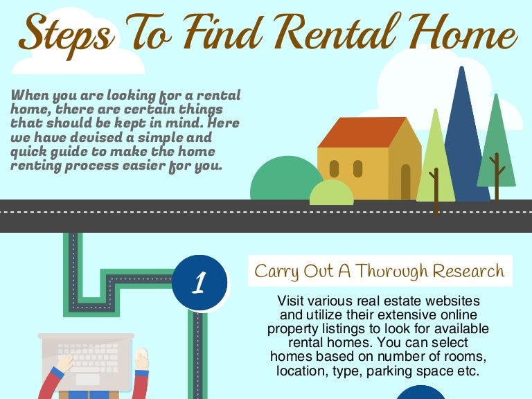 Steps To Find Rental Home