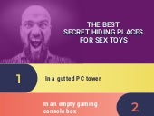 The best secret hiding places for sex toys [INFOGRAPHIC]