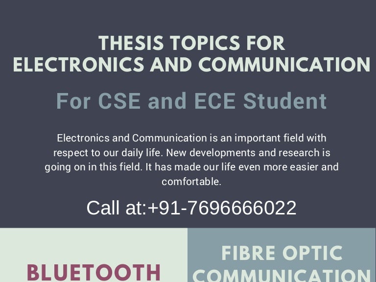 Phd thesis in electronics and communication engineering pdf picture