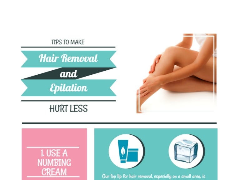 Tips to make epilating hurt less
