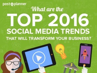 6 Top Social Media Trends That Will Transform Your Business in 2016