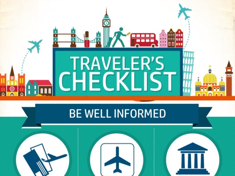Travel Checklist for International Travelers