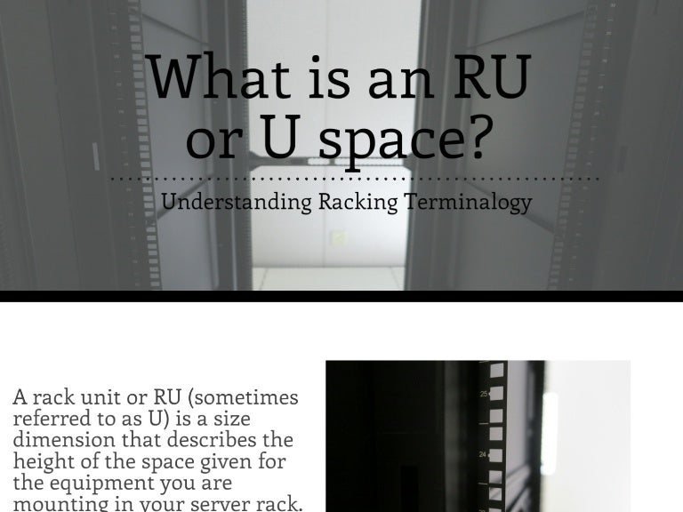 What is a Rack Unit?