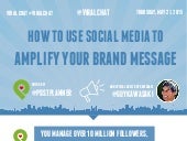 How to Use Social Media to Amplify ...