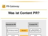 Was ist Content PR?