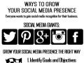 Ways to Grow Your Social Media Presence