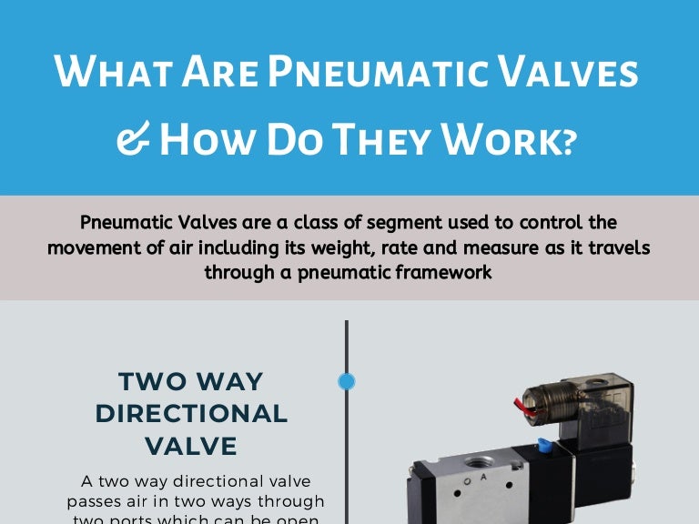What are pneumatic valves & how do they work