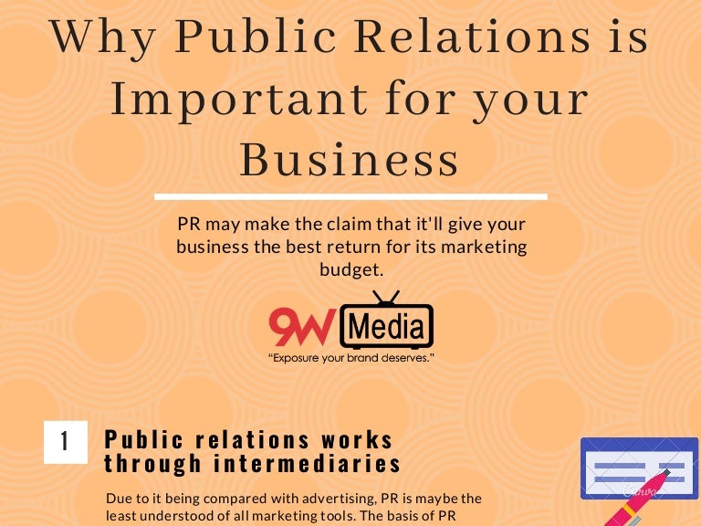Why Pr Is Important For Your Business