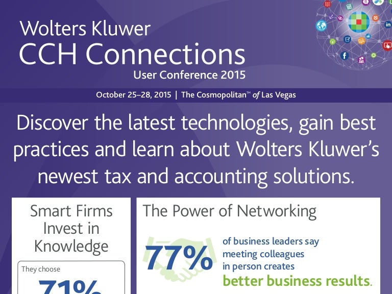 Wolters Kluwer CCH Connections User Conference 2015 Sessions [Info…