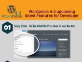 Wordpress 4.4 upcoming latest Features For Website Developer
