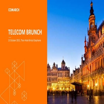 Welcome at Comarch Telecom Brunch