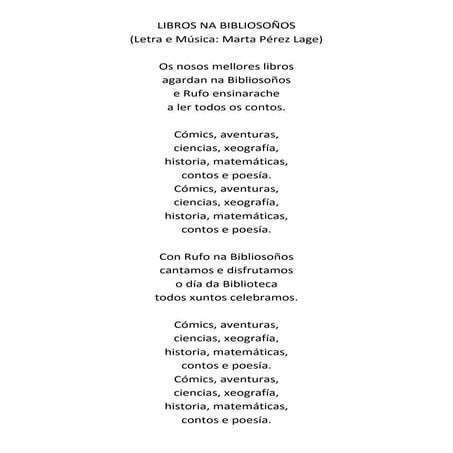 Un percorrido musical polas nosas celebracións | PDF