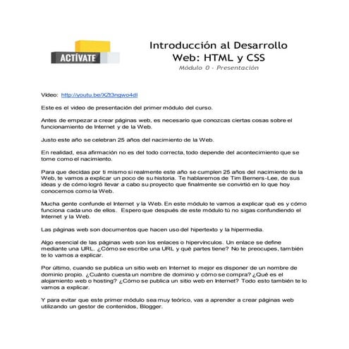 0.1 actívate   i desweb- semana 1, presentación