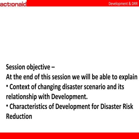 0.1 disaster development