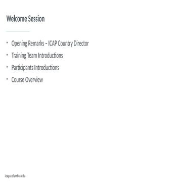 0. Welcome Session.pptx for the public health class | PPTX