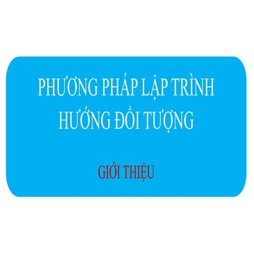 gioi thieu ve java | PPT