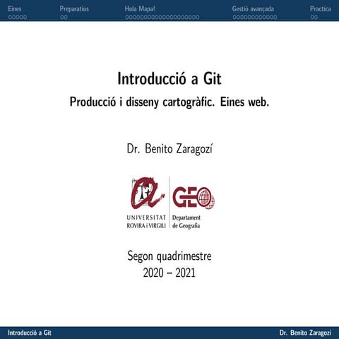 Introducció a Git