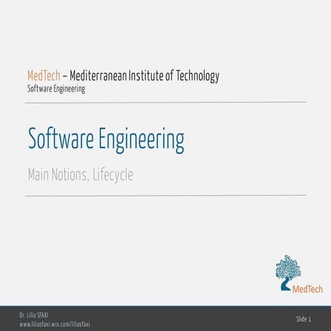 Software Engineering - chp0- introduction