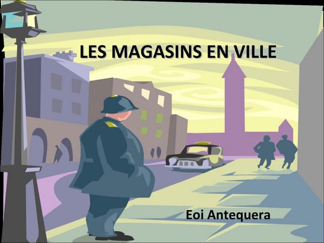 Les endroits de la ville