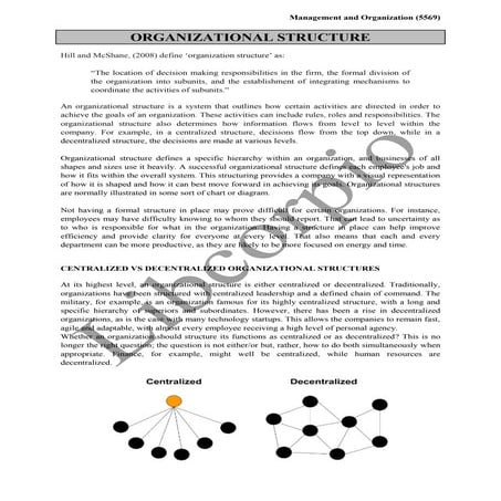 ORGANIZATIONAL ‎STRUCTURE