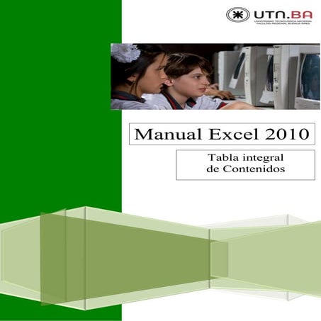 0  utn-frba manual excel 2010 - contenidos