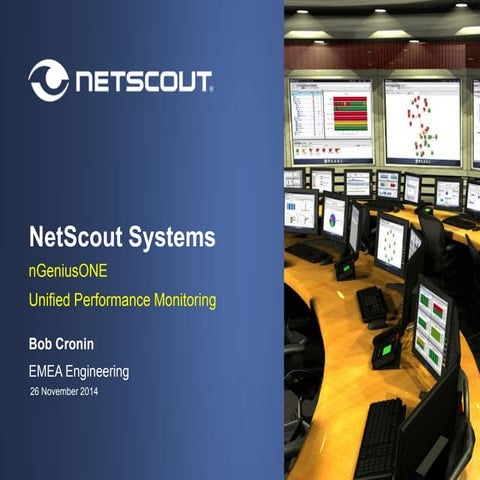 NetScout nGeniusONE overview