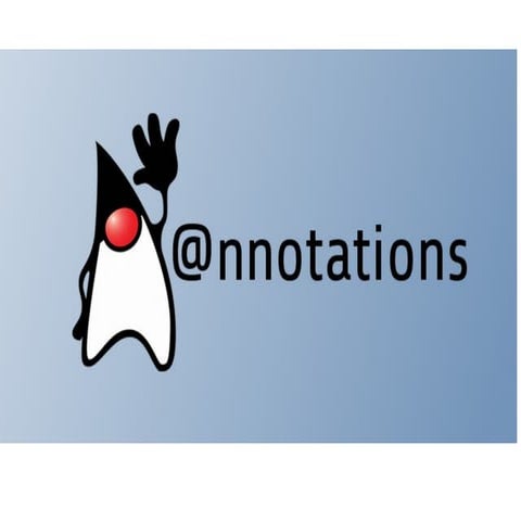 Аннотации в java