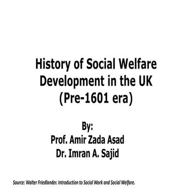 00. History of British social welfare development pre_1601 era