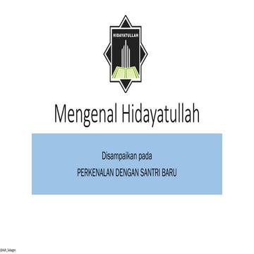 00._Ta'rif_Hidayatullah_I_OK.pptx semngt | PPTX