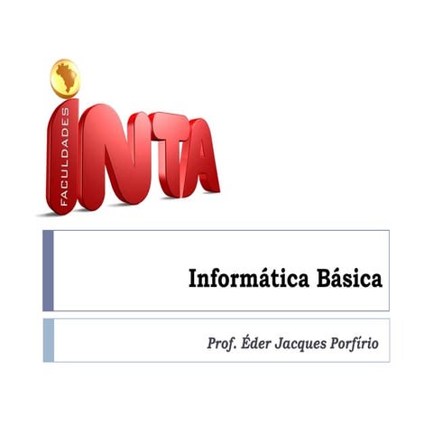 Aula 1 apresentação da disciplina | PPT
