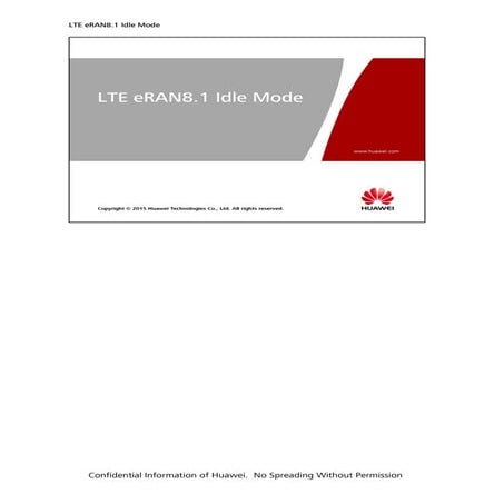 00- LTE eRAN8.1 Idle Mode ISSUE 1.01.pdf