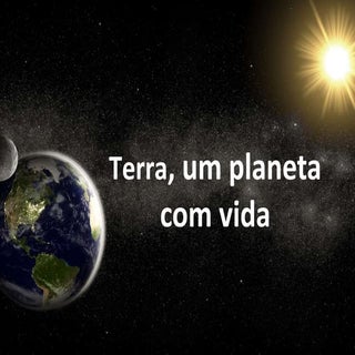 Terra - um planeta com vida