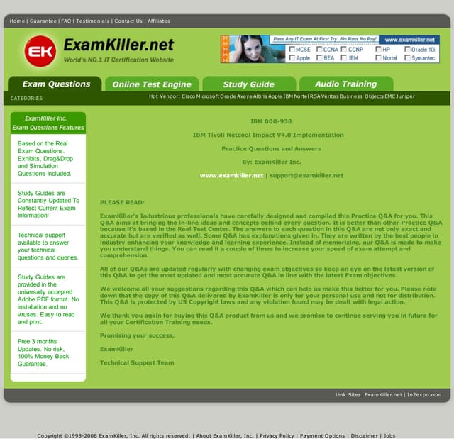 examkiller 000-938