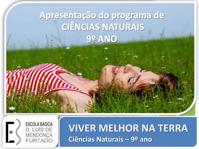 programa de ciências naturais 9º ano
