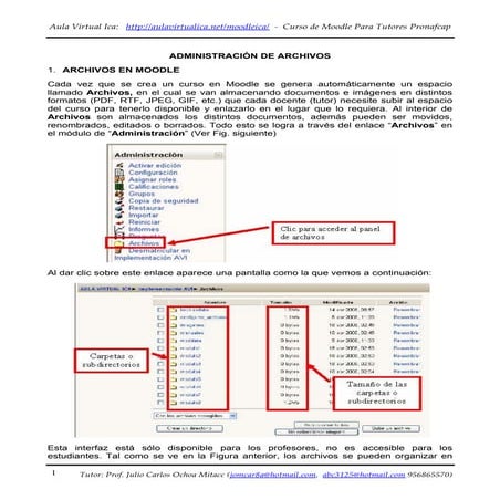 Tutorial de exe learning | PDF