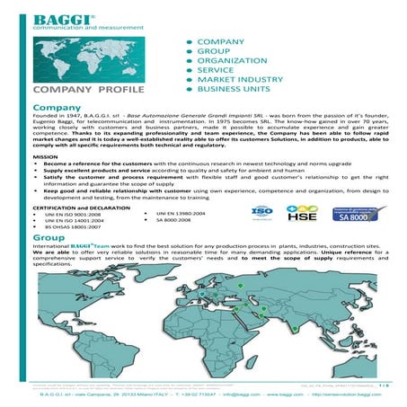 ERIKS Company Profile 2014 | PDF