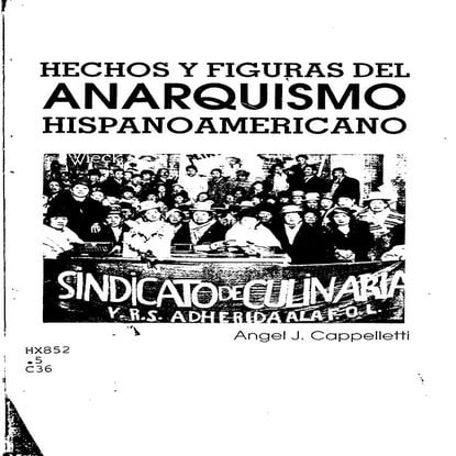 Hechos y figuras del anarquismo hispanoamericano