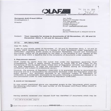 OLAF | PDF