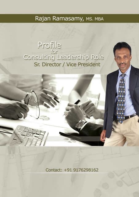 Rajan Ramasamy presentations