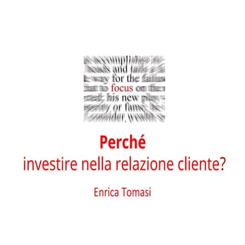 Comunicare in salone: i canali percettivi dei clienti! | PDF
