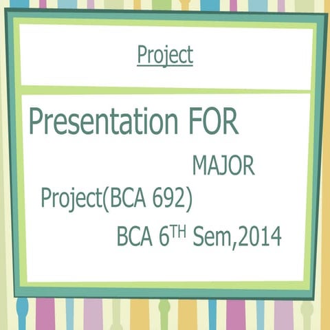 Final PPT